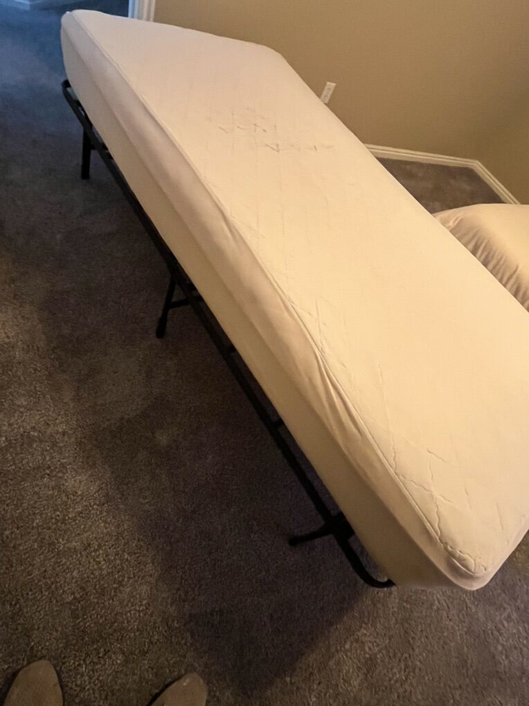 Twin Bed Frame and Mattress