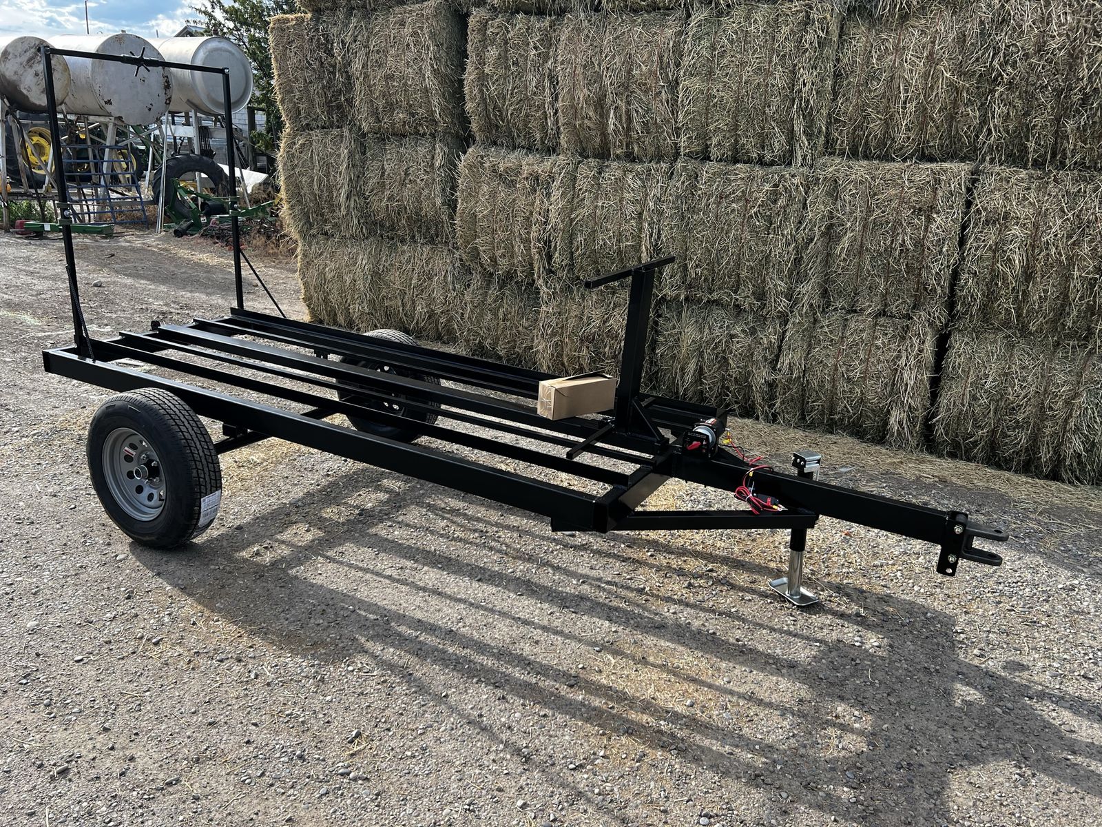 Self Feeding Hay Trailer