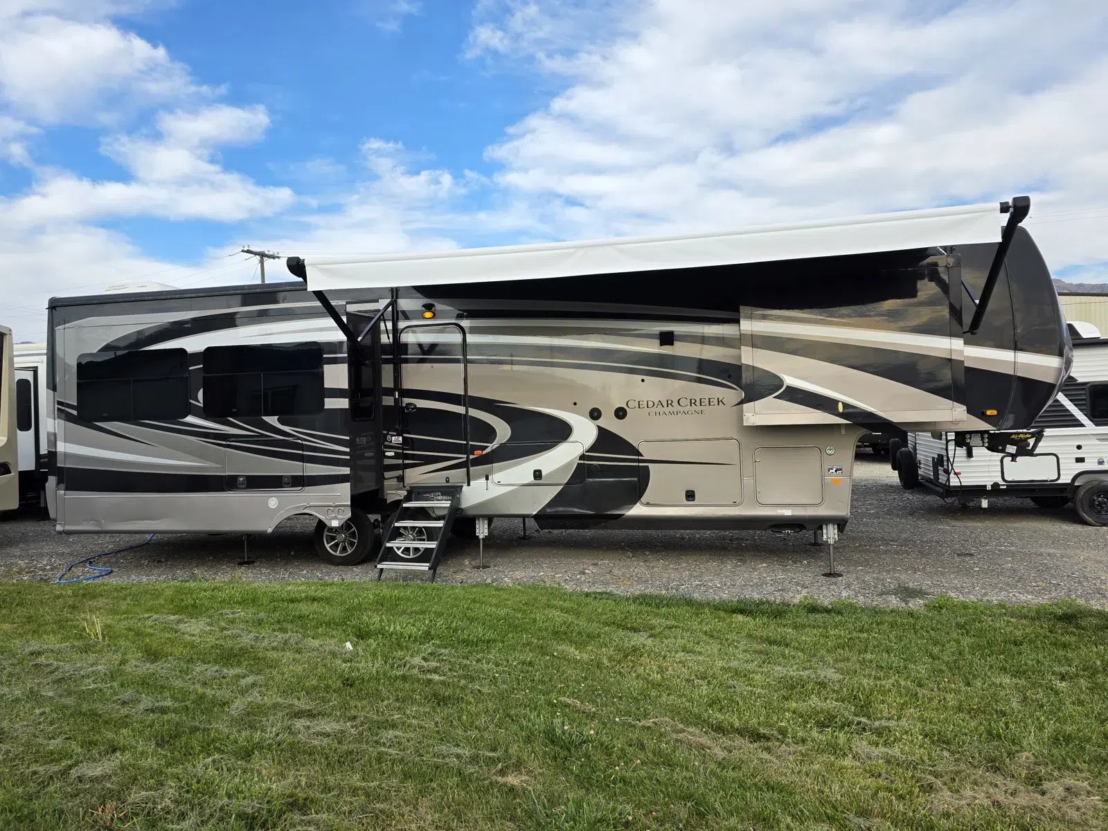 Used 2021 Forest River RV Cedar Creek Champagne 38EBS