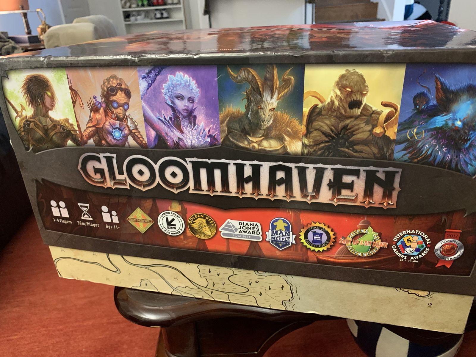 Gloomhaven Board Game - Award-Winning, Strategic Dungeon-Crawling Adventure