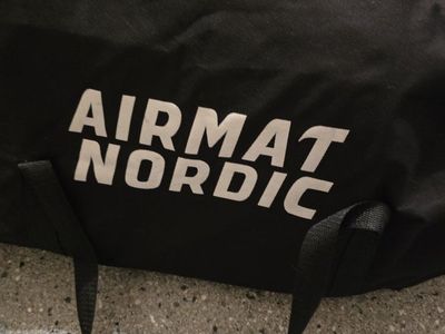 AirMat Nordic Super Electric Pump & Inflatable Mat - Grey/Black