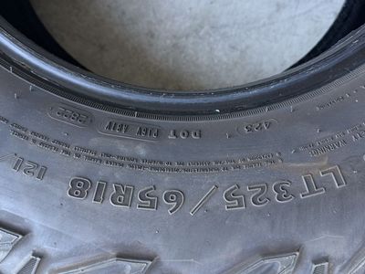 Goodyear Wrangler Territory AT LT325/65R18 All-Terrain Tire Set
