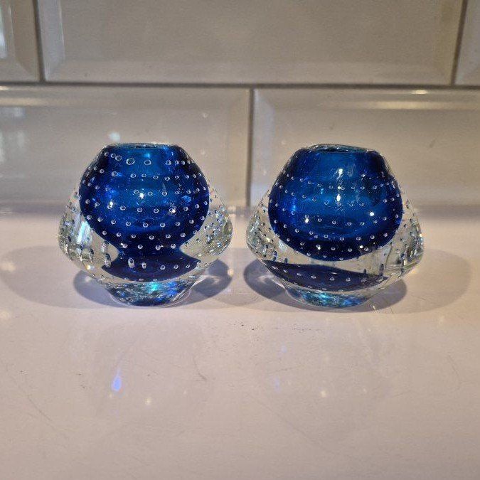 Murano Candle Holders