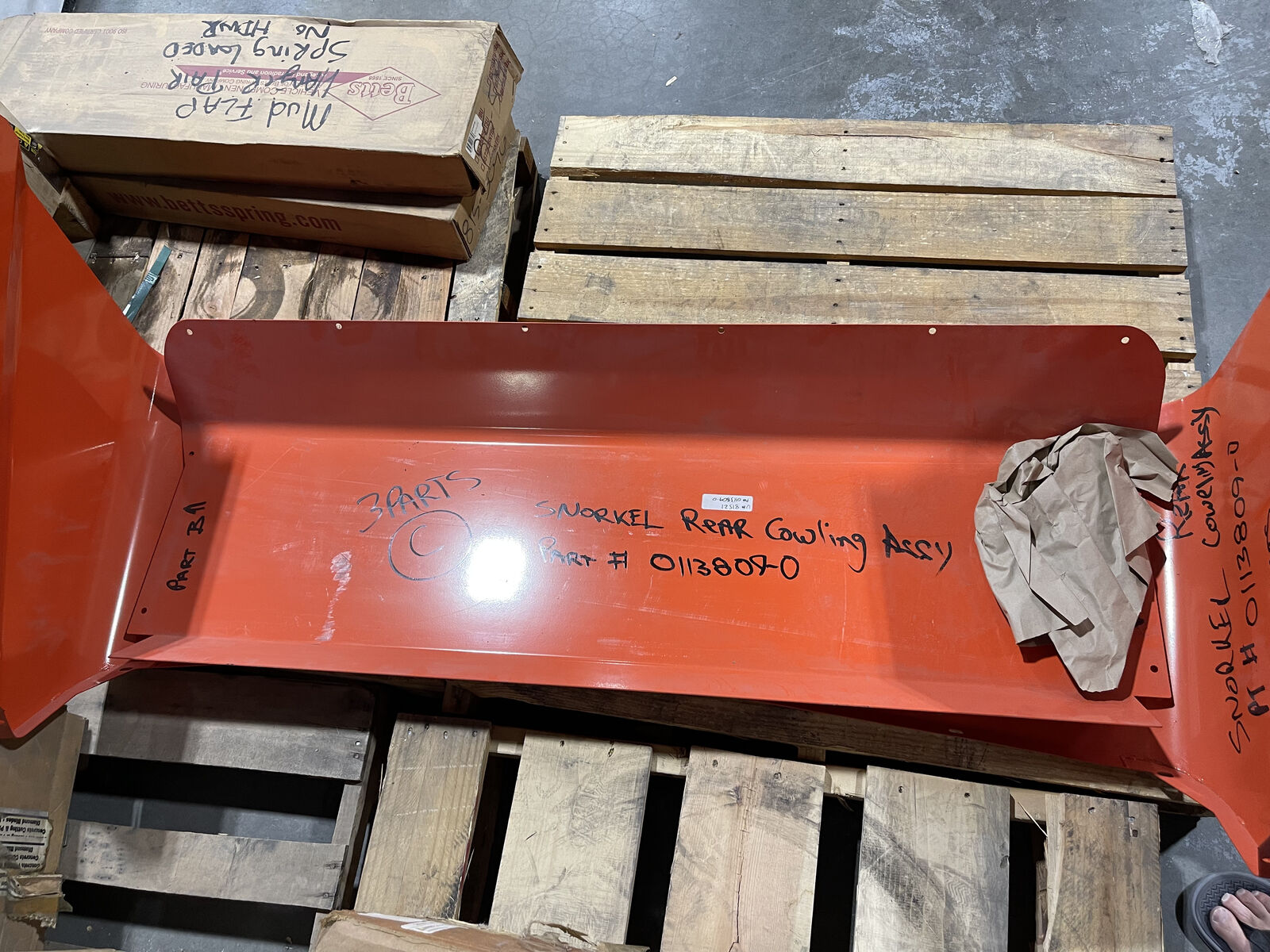 Rear Cowling Steel Assembly