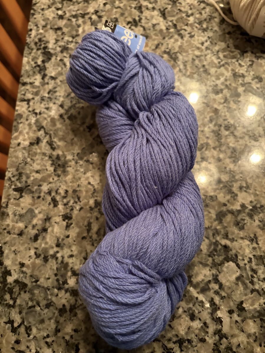 Berroco Weekend Yarn - Periwinkle Blue 75% Acrylic 25% Peruvian Cotton, 201 yds