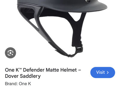 size Medium Equestrian Helmet One k