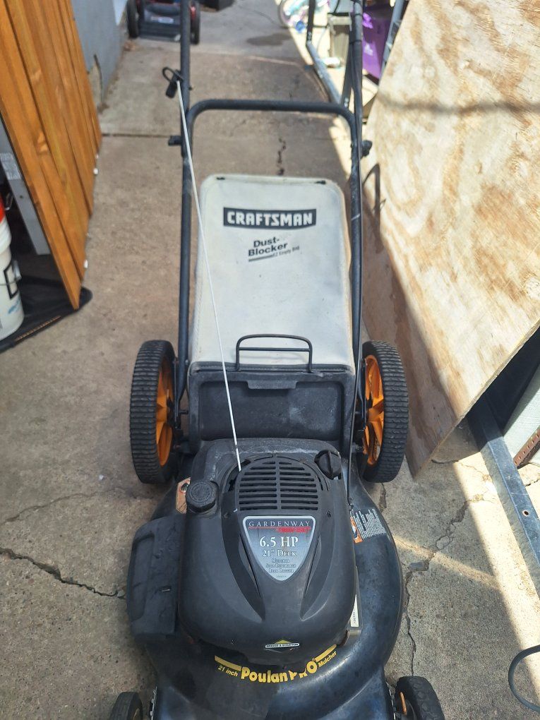 push mower
