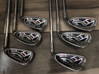 Regular Flex Ping G15 Iron Set Black Dot Golf Clubs