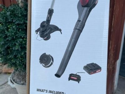 CORDLESS 20-VOLT ... YARD COMBO wacker & blower