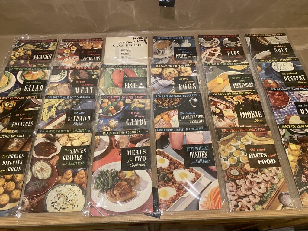 1950's Vintage Culinary Arts Institute Cookbooks