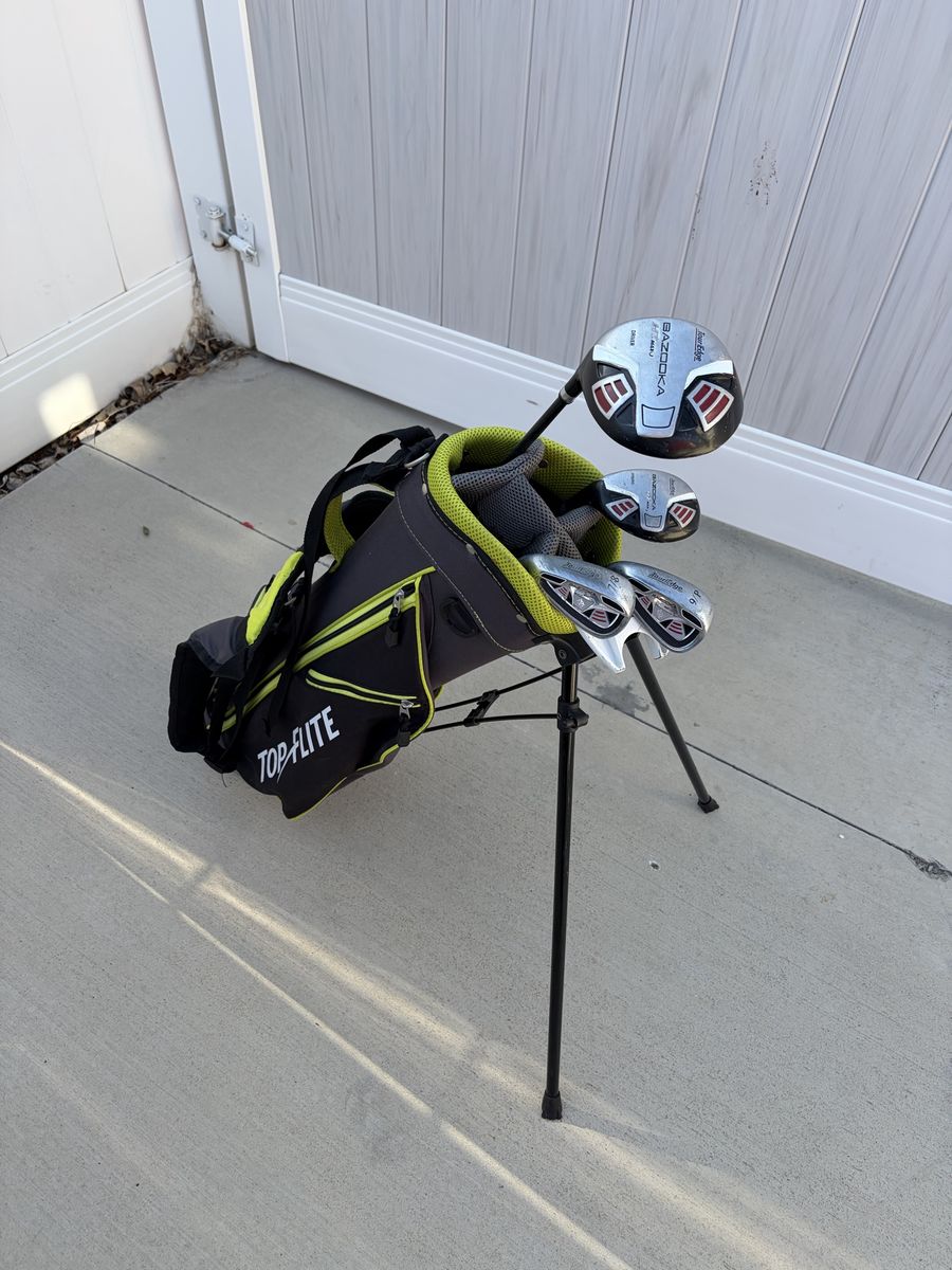 Tour Edge left handed youth golf set