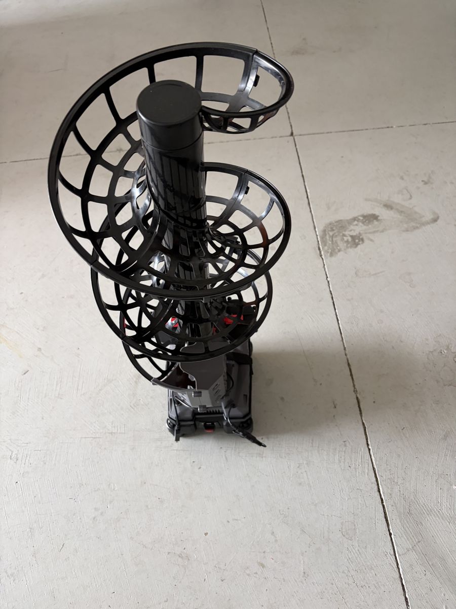 Pickleball throwing Machine with Spiral Ball Feeder and Adjustable Pitch Angle