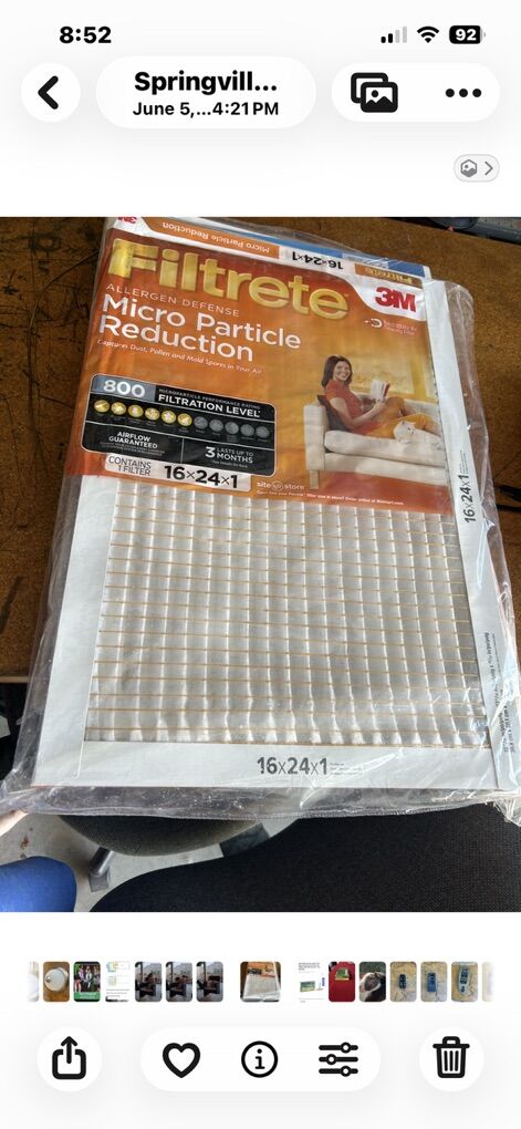 3M Filtrete 16 X 24 X 1 Furnace Filters