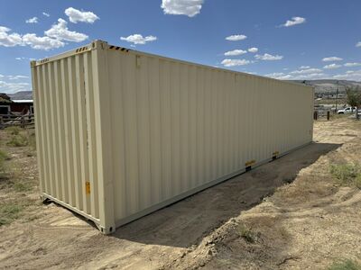 New Shipping Container 40ft 1-Trip High Cube Afton