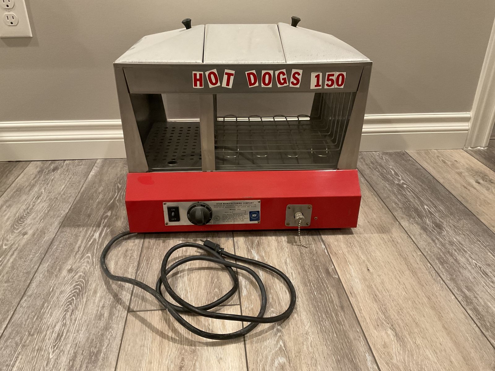 Vintage Hog Dog Steamer