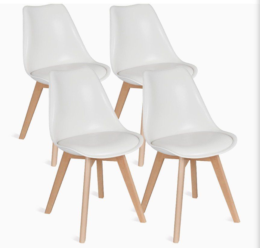 VECELO Dining Chairs Set of 4