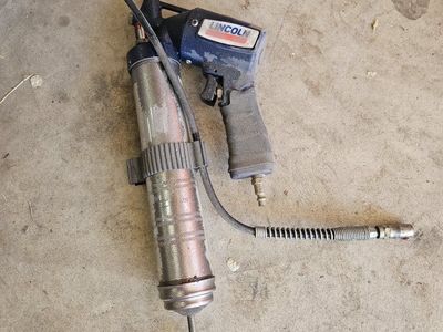 Lincoln Air-Operated Grease Gun - Heavy Duty Pneumatic Grease Dispenser