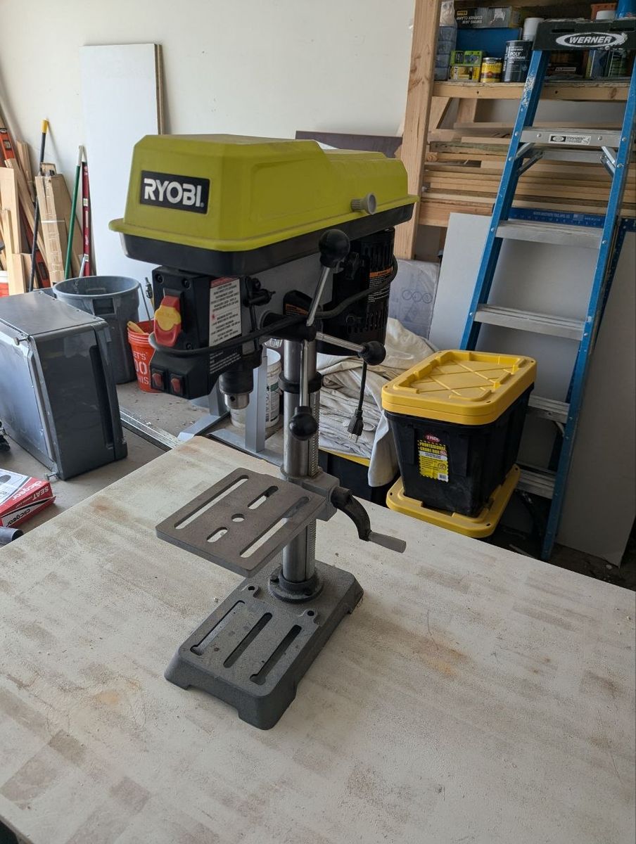 RYOBI 10 in. 5 Speed Drill Press