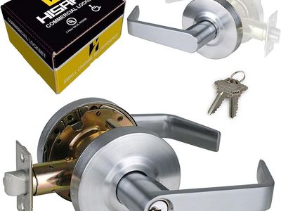 HISAFE 2 Door Handles Heavy Duty Grade 2 Commercial Lever Handle Door Locks