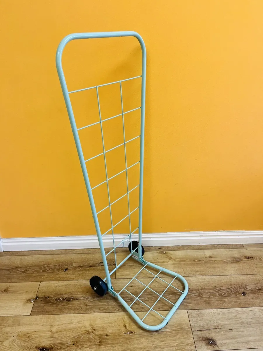 Lightweight Wire Frame Hand Truck Dolly with Wheels – Compact Utility Cart