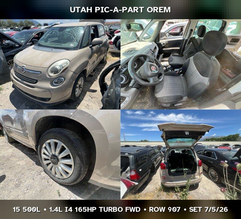 2015 Fiat 500L Parts - UTPAP Orem