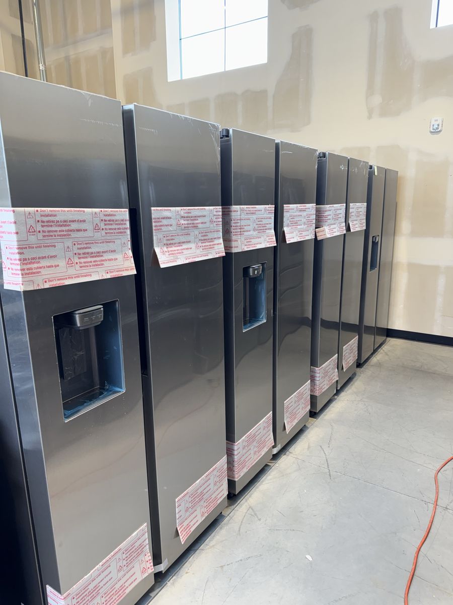 New Open box Samsung Side by Side Refrigerators