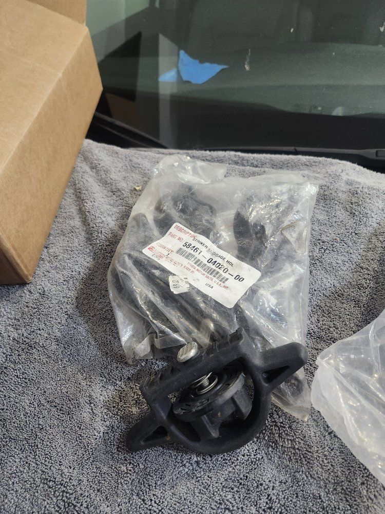Toyota Genuine PT278-35160 Black Bed Cleats - New (Pair)