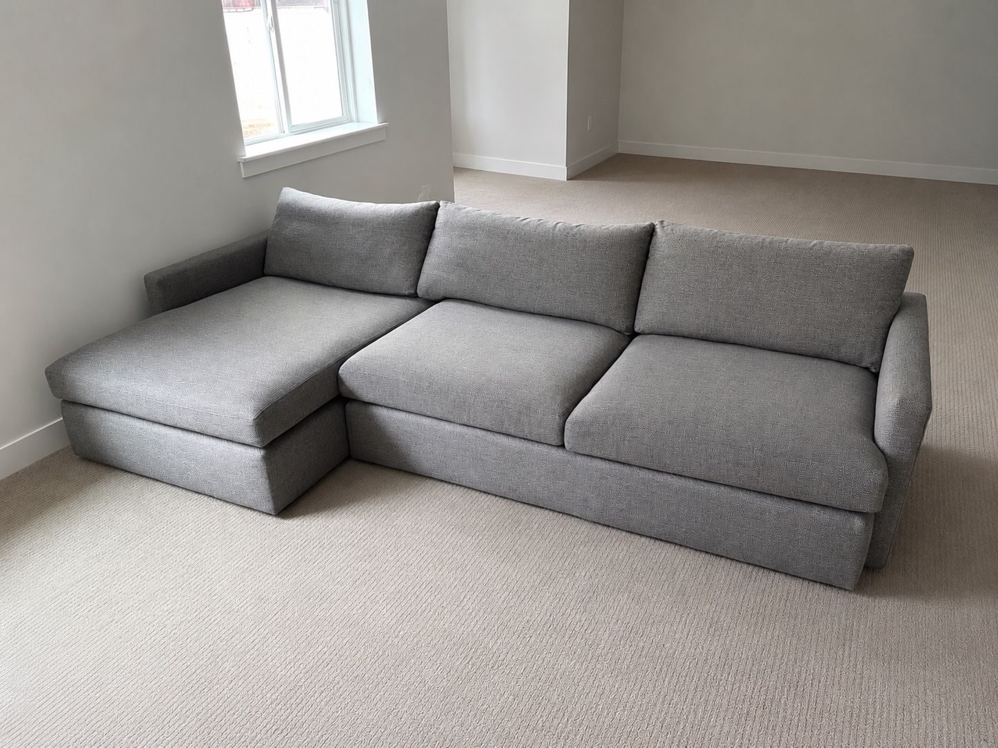Crate & Barrel Gather Deep sectional