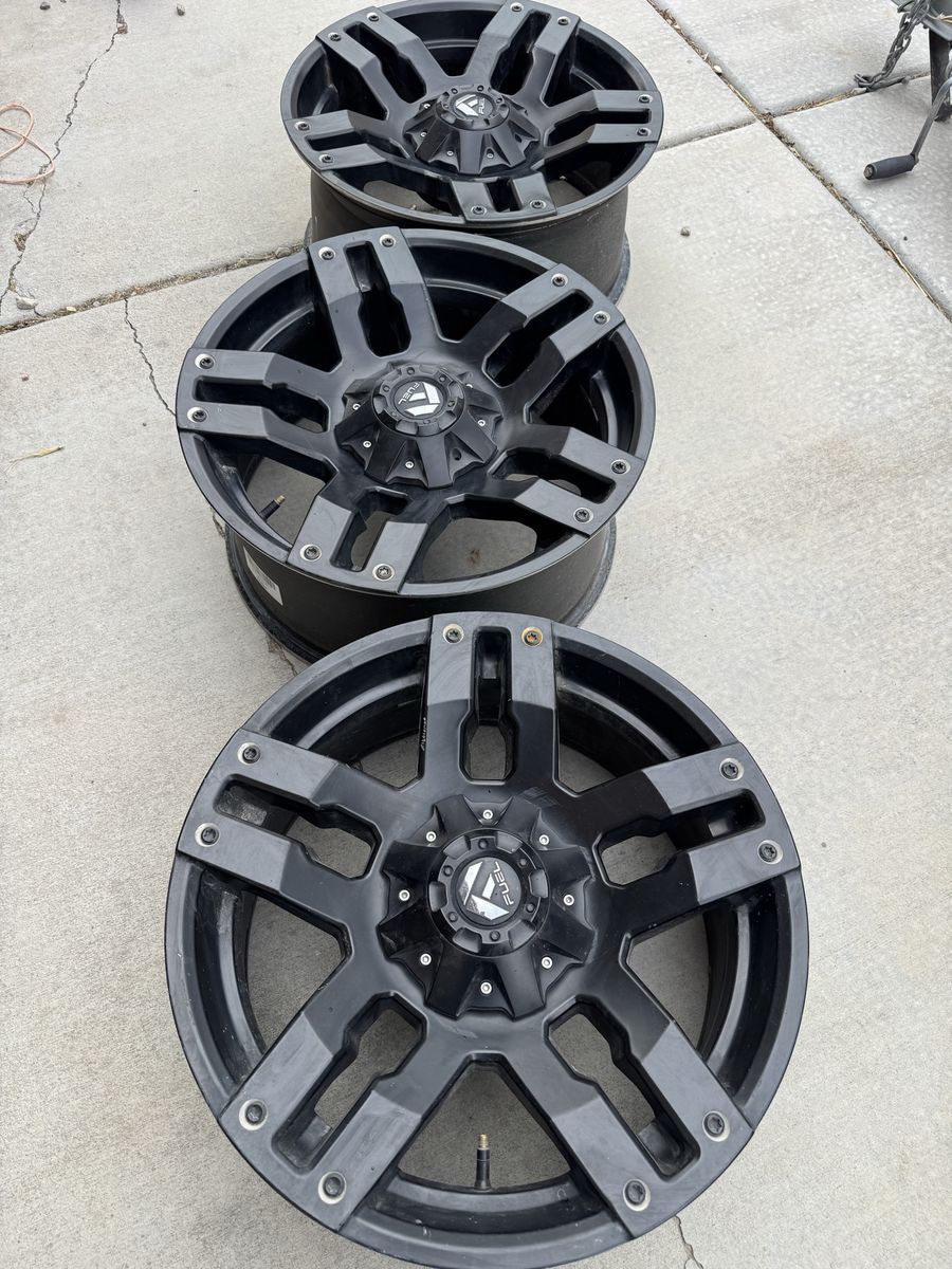 FUEL Off-Road Black Rims