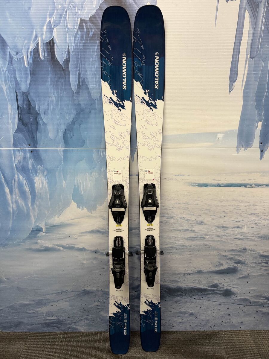 Salomon QST Echo 181cm Skis w/ SALOMON NR Strive 13 GW SAL Demo Binding - Lightly Used (2026)