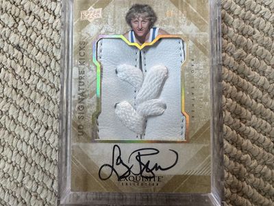 Celtics Larry Bird Exq Jumbo Shoe Patch Auto 6/10