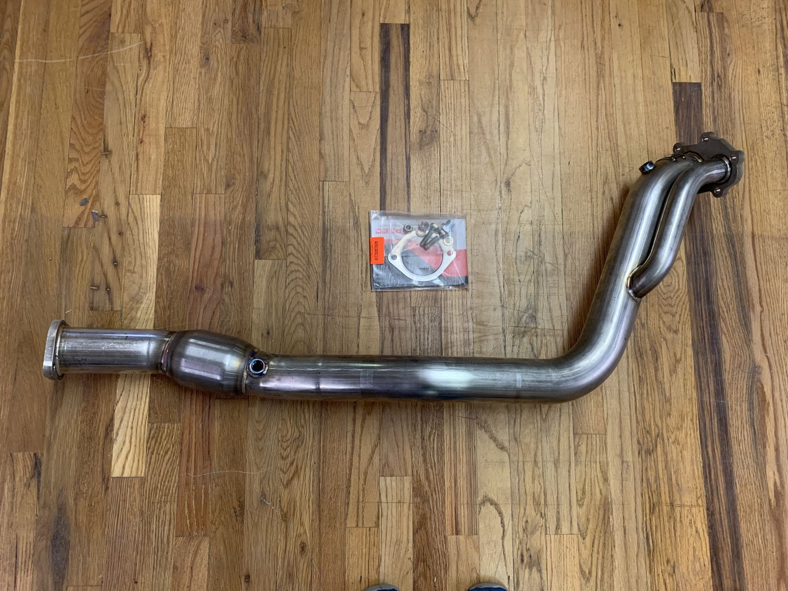 GrimmSpeed 3" Catted Downpipe 2008-2021 STI WRX LGT FXT Legacy Forster WRXSTI Grimspeed Down Pipe 007091