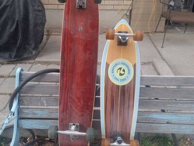 2 longboard skateboards $50 each LAST ONES