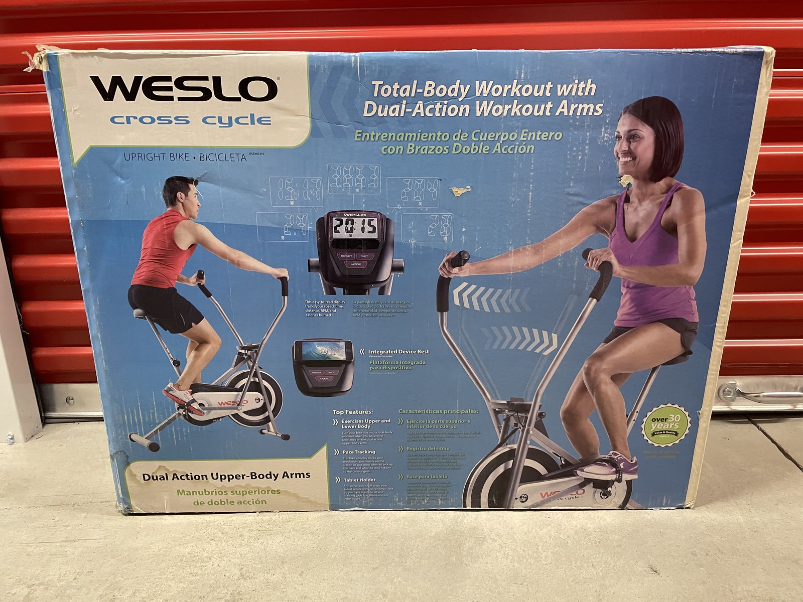 [NEW] Weslo Cross Cycle Upright Exercise Bike