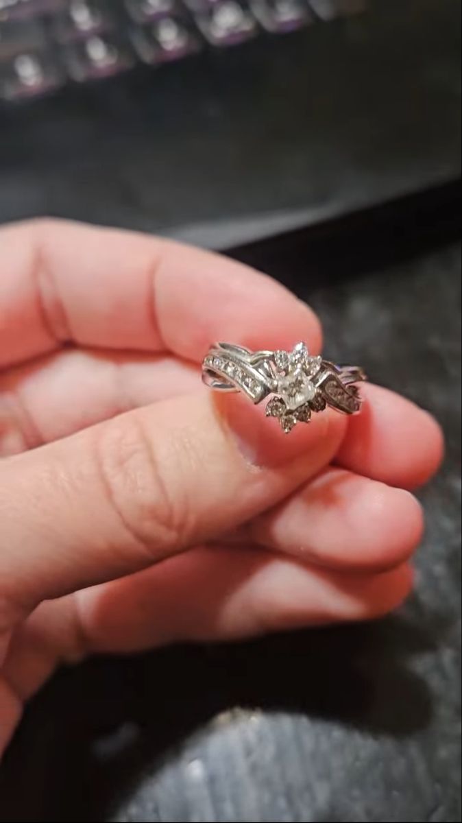 Princess Bridal Ring Set