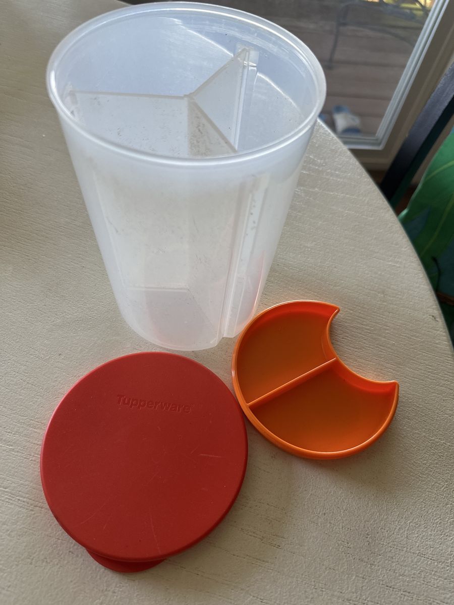 3 in 1 Tupperware Canister