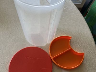 3 in 1 Tupperware Canister
