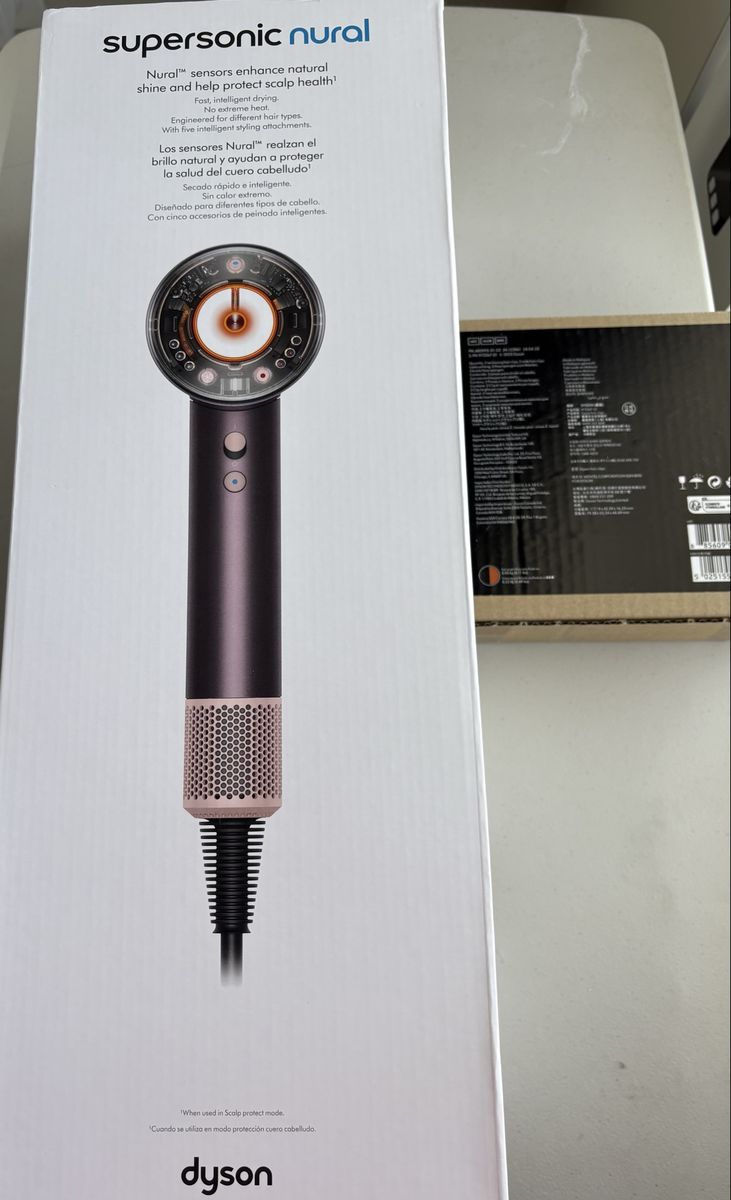 Dyson Supersonic Nural Hair Dryer Brand New Sealed Box Jasper Plum