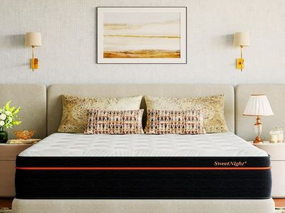 Queen Sweetnight Twilighty 14" Cooling Gel Memory Foam Medium Firm Supportive Hybrid Mattress
