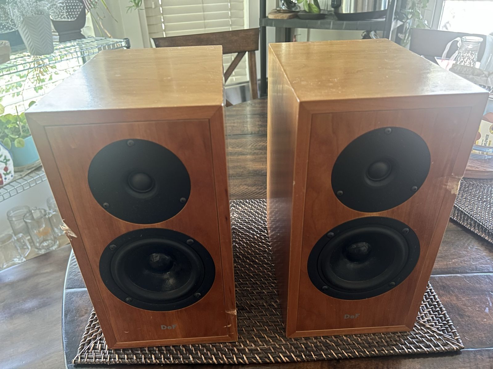 DeVore Fidelity Gibbon 3 Bookshelf Speakers - Pair Wood Finish