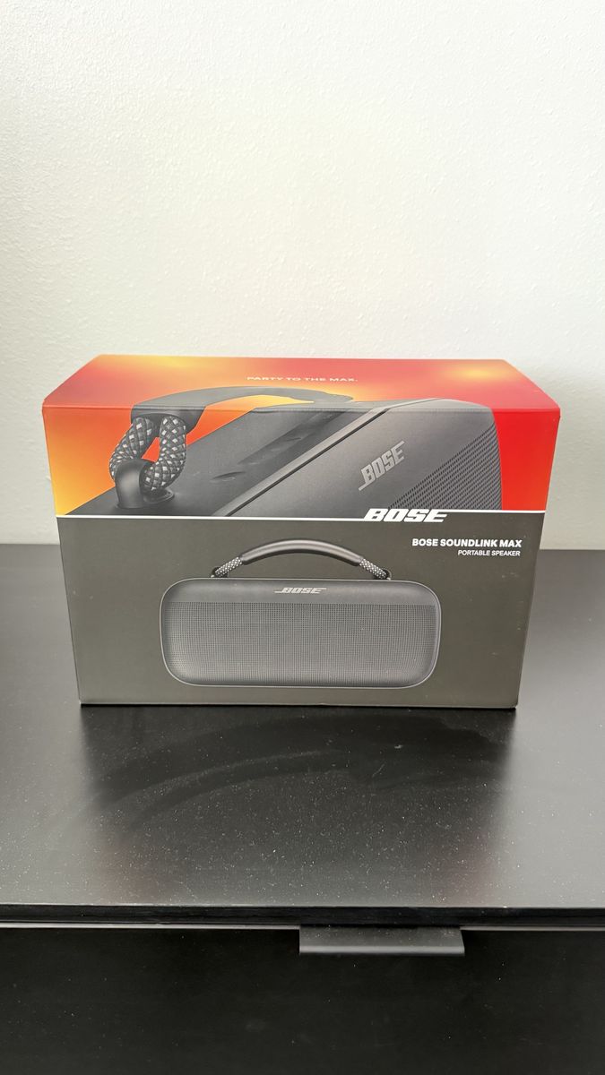 NEW – Bose Soundlink Max – Bluetooth Speaker