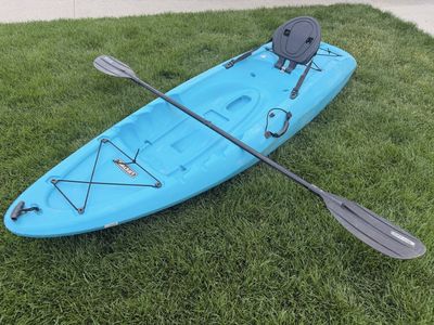 Lifetime Volt 85 Sit-On-Top Kayak with Paddle - Teal