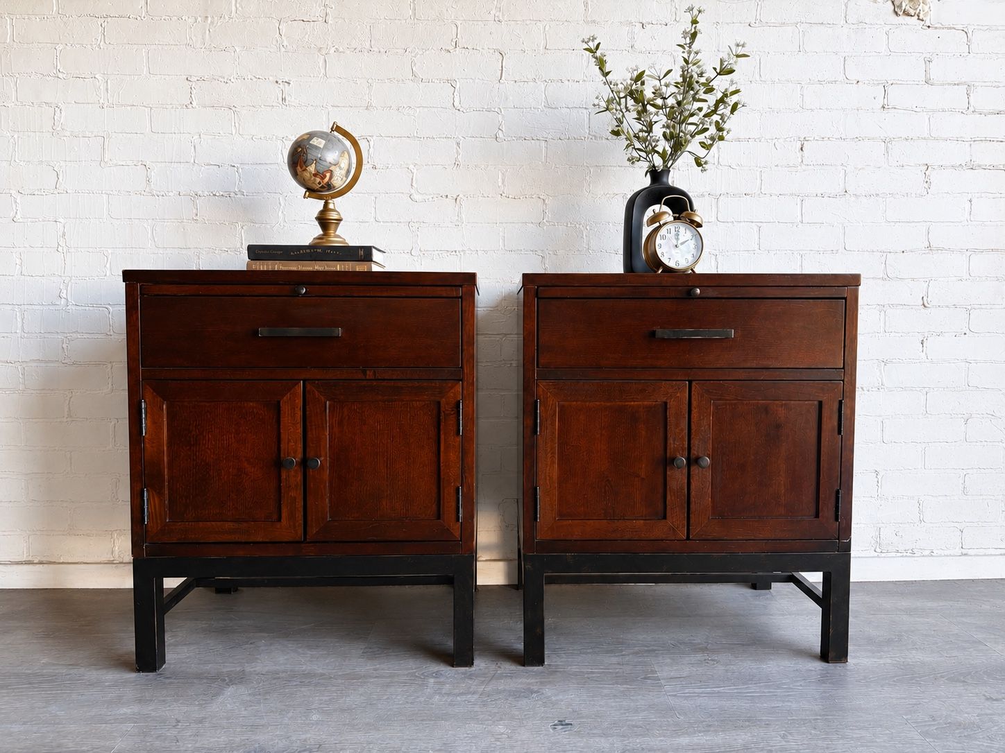 The Ashford Nightstand Set Vintage