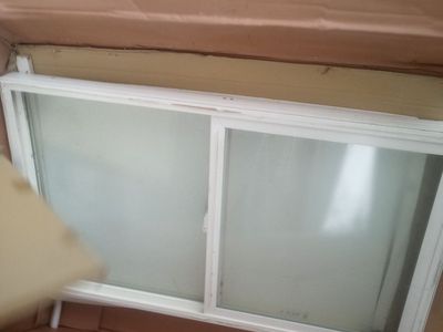 Double pane sliding windows