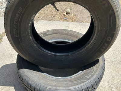 Laufenn G-fit AS 215/70R15 All-Season Tires - Good Tread, Set of 2
