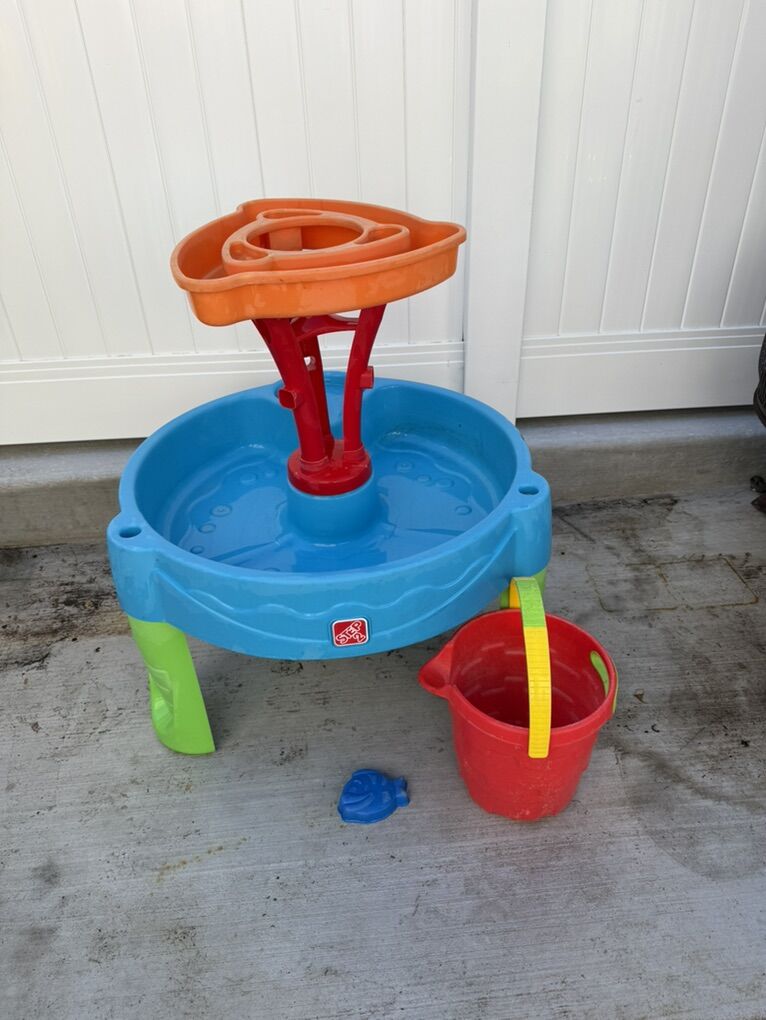 Little tikes sand and water table