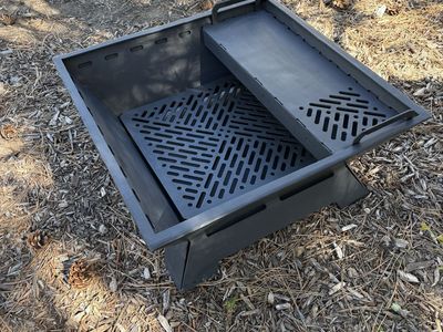 Square Metal Fire Pit