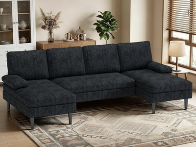 New - Box 1 of Couch Sofa - Contains Chaise Lounge