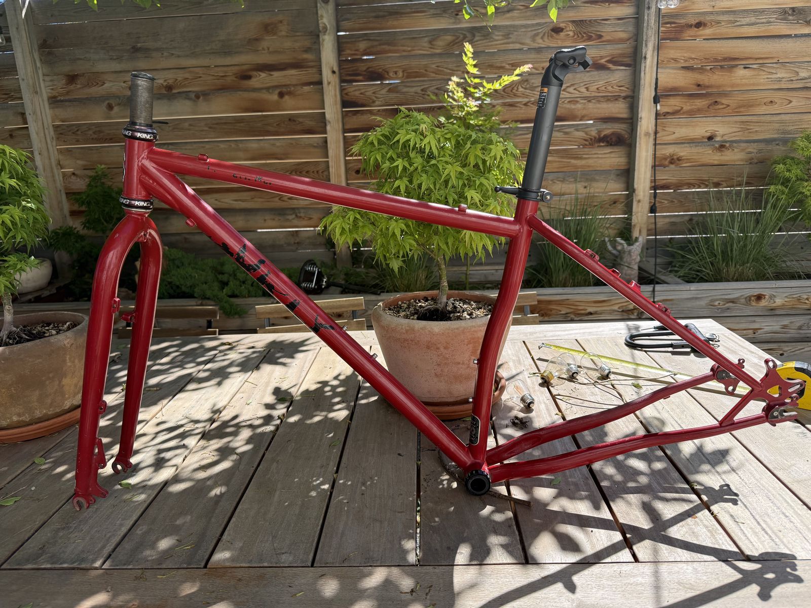 2009 Surly Karate Monkey Frame with Chris King Headset