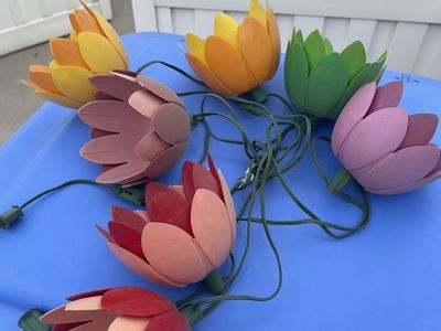 Vintage patio lights